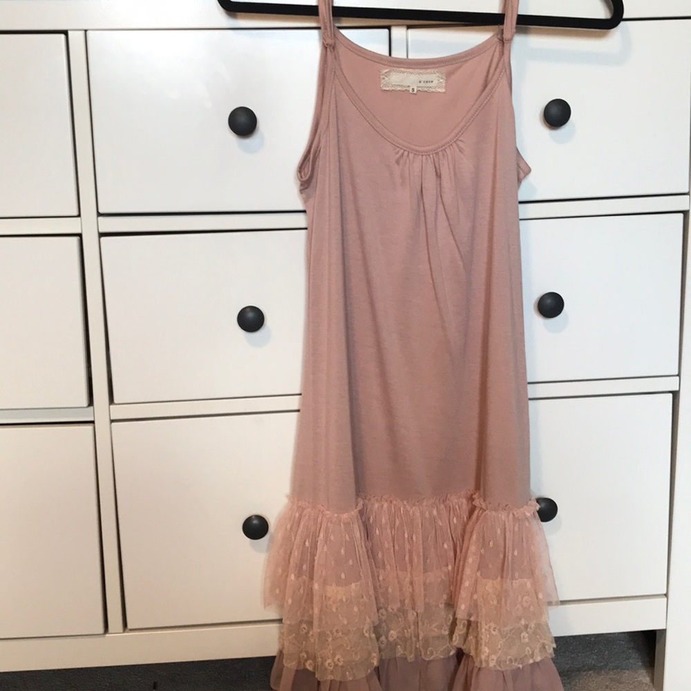 Short ruffled dress